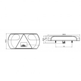 lampa-tylna-12-24v-32-led-trojkat-lewa 1